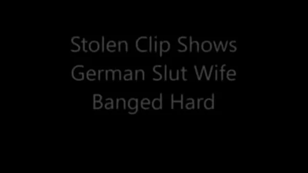 Stolen Clip Shows German Slut Wife Banged Hard