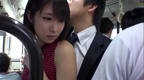 Show Sexy japanese chick in miniskirt gets fucked in a public bus energy Clips