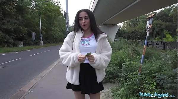 Show Public Agent - petite and gorgeous English babe with big tits and cute ass takes cash to let guy fuck her with his huge dick outdoors energy Clips