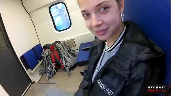 Show Real Public Blowjob in the Train | POV Oral CreamPie by MihaNika69 and MichaelFrost energy Clips