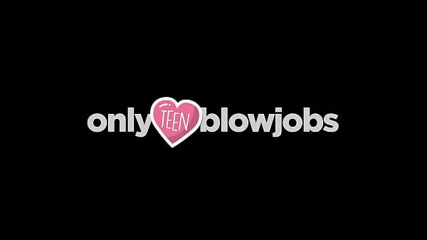 OnlyTeenBlowjobs - HOT Blonde Babe SLURPS And Deepthroats A Big Dick